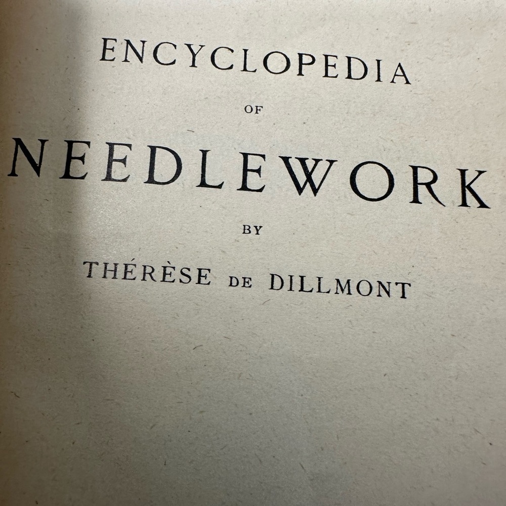 Antique Needlework Encyclopedia English Embroidery Pattern Guide Circa 1900 Book - Picture 4 of 8